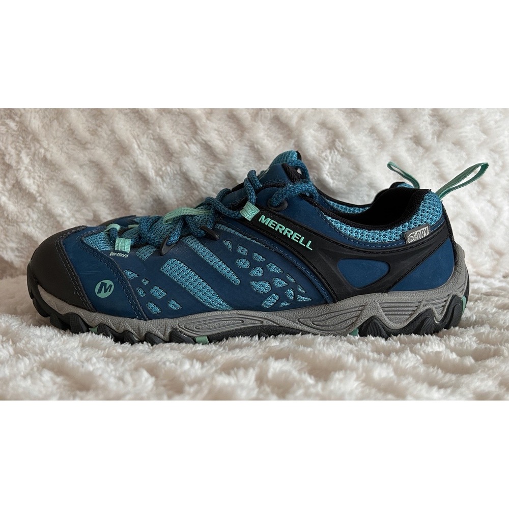 Merrell All Out Blaze Vent Turquoise/Aqua Women's Size 7.5 US Excellent